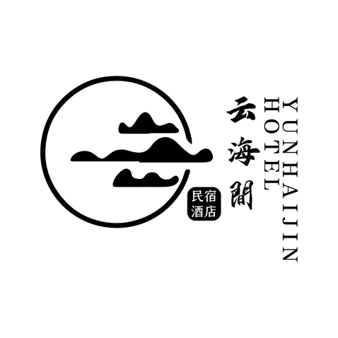 云海门logo设计