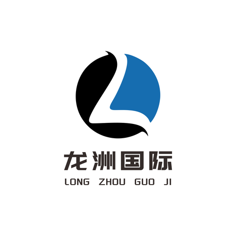 龙洲国际logo设计