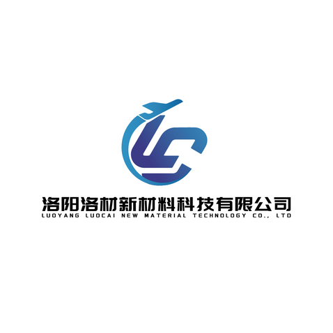 洛阳洛材新材料科技有限公司logo设计