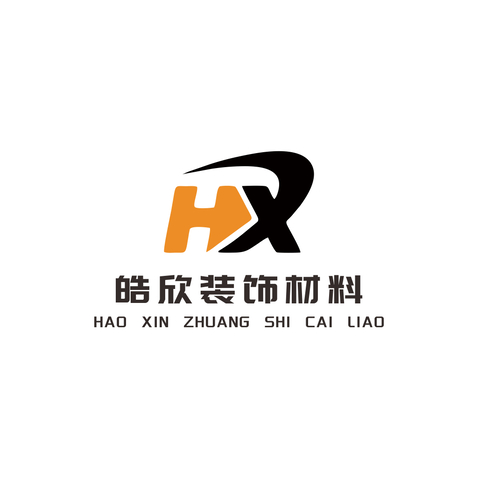 皓欣装饰材料logo设计