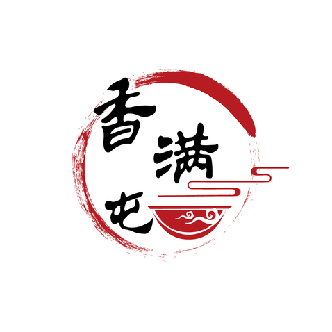 香满屯logo设计