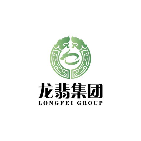 龙翡集团logo设计