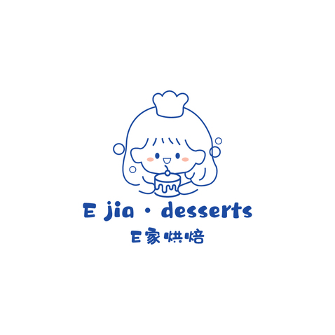 e家烘焙logo设计