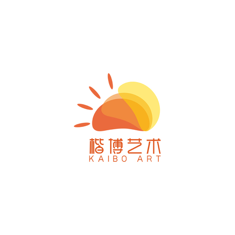 楷博艺术logo设计