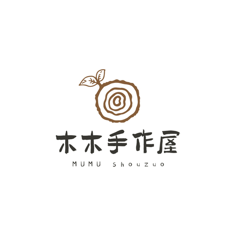 木木手作屋logo设计