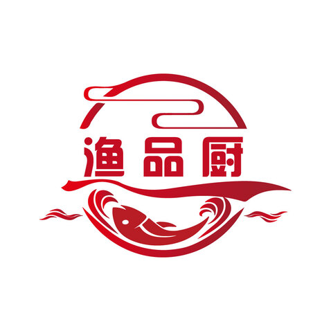 渔品厨logo设计