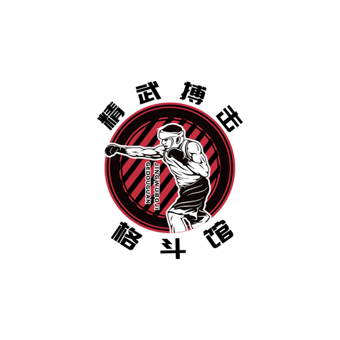 精武搏击logo设计