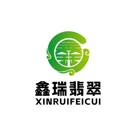 鑫瑞翡翠logo设计