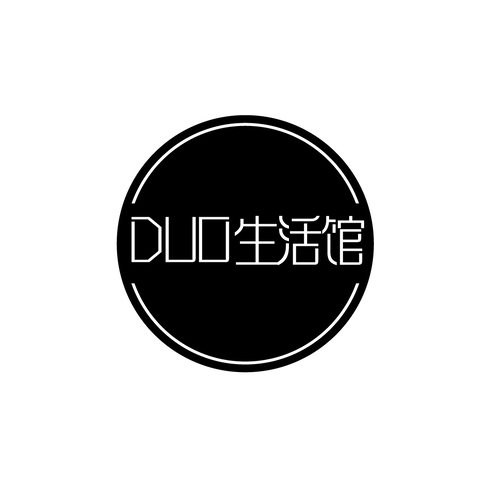 DUO生活馆logo设计