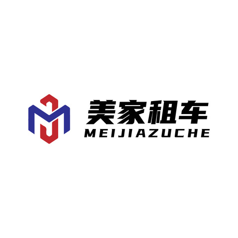 美家租车logo设计