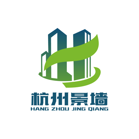 杭州景墙建设工程有限公司logo设计