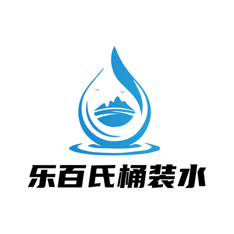 乐百氏桶装水logo设计