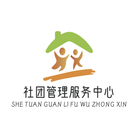 社团管理服务中心logo设计