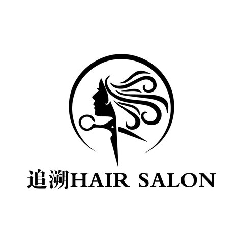 追溯HAIR-SALONlogo设计