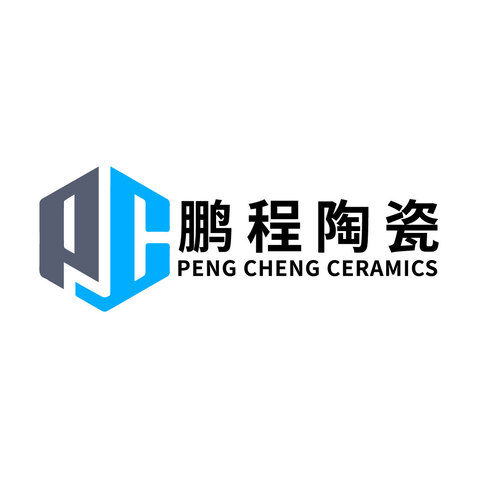 鹏程陶瓷logo设计