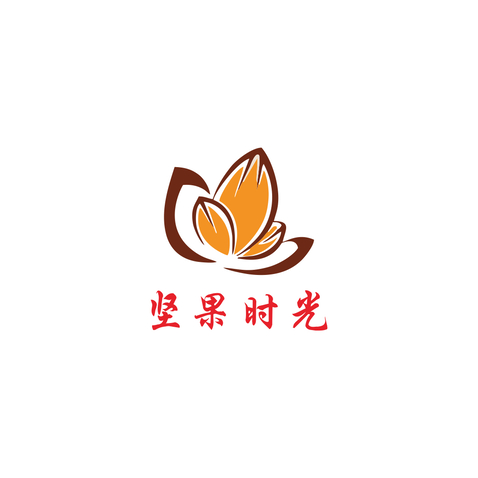 坚果时光logo设计