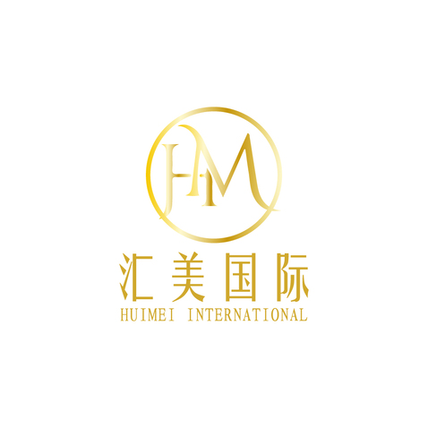 汇美国际logo设计