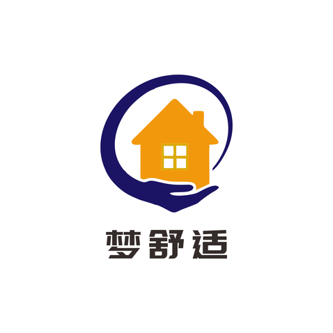 梦舒适logo设计