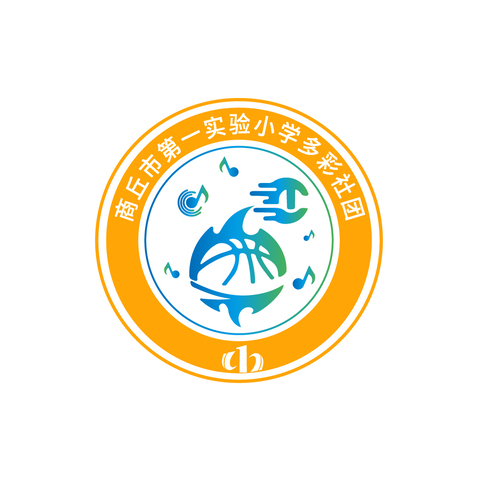 多彩社团logo设计