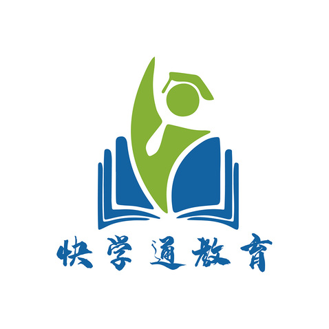 快学通教育logo设计