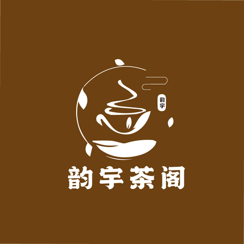 韵宇茶阁logo设计