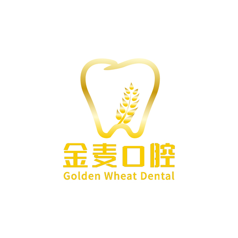 金麦口腔logo设计