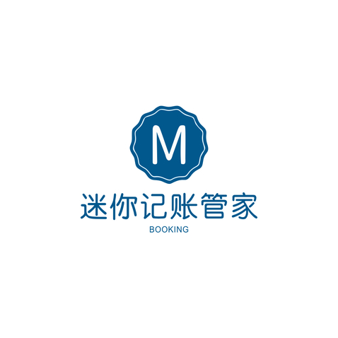 迷你记账管家logo设计