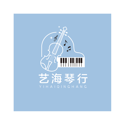 琴音logo设计