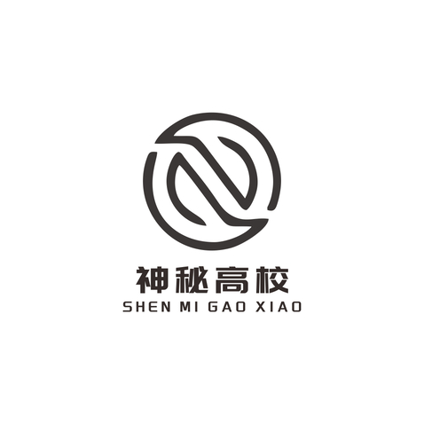 神秘高校logo设计