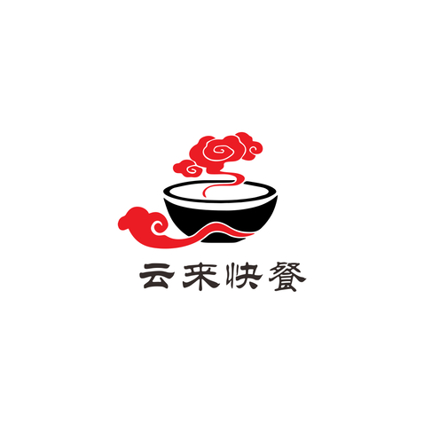 云来快餐logo设计