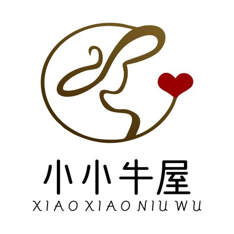 小小牛屋logo设计