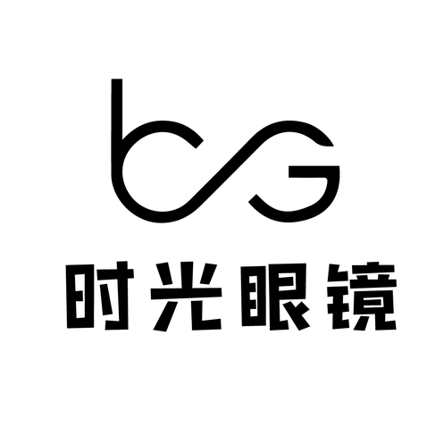 时光眼镜logo设计