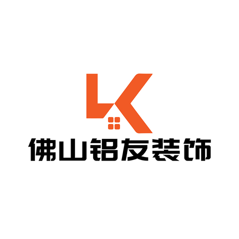 佛山铝友装饰logo设计