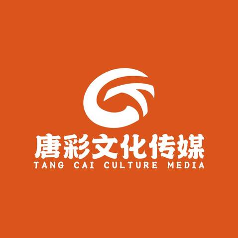 唐彩文化传媒logo设计