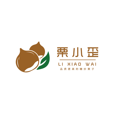 栗小歪logo设计