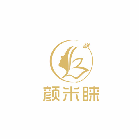 颜米睐logo设计