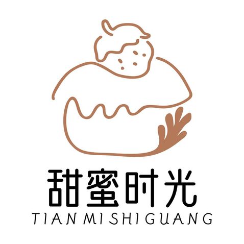 甜蜜时光logo设计