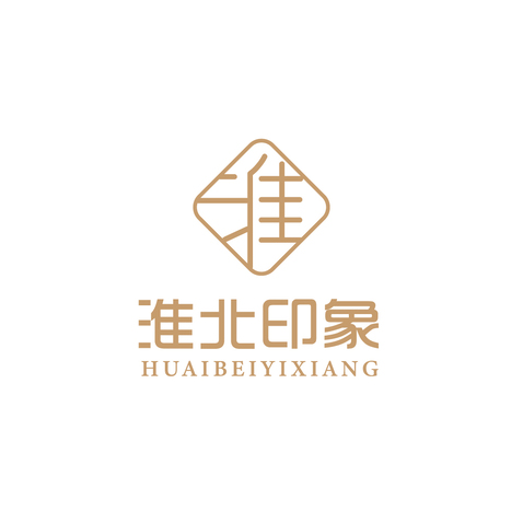 淮北印象logo设计