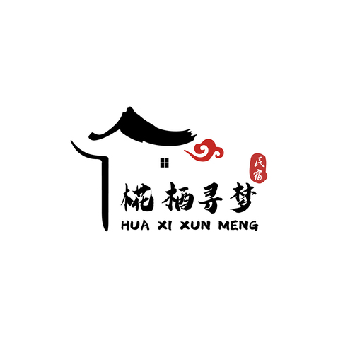 椛栖寻梦logo设计