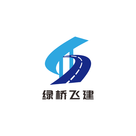 绿桥飞建logo设计