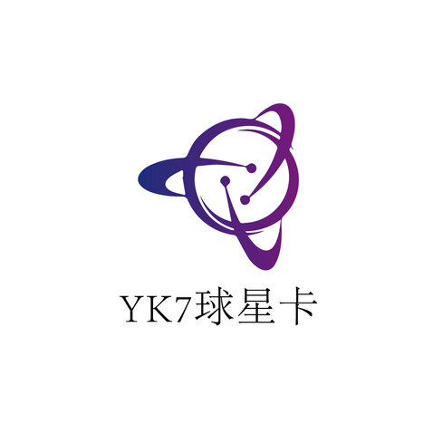 YK7星球卡logo设计