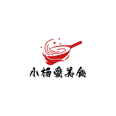 小杨爱美食logo设计