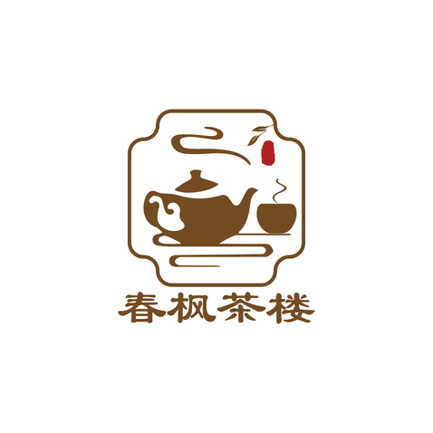 春风茶楼logo设计