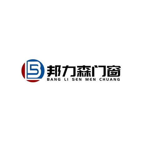 邦力森门窗logo设计