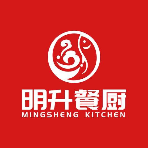 明升餐厨logo设计