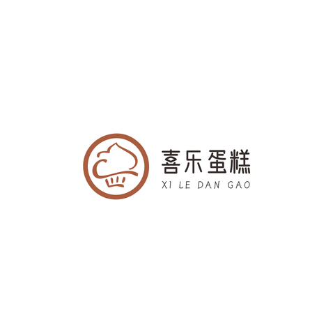 喜乐蛋糕logo设计