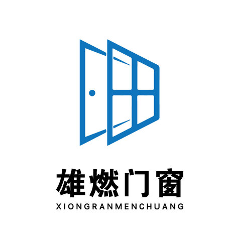 雄燃门窗logo设计