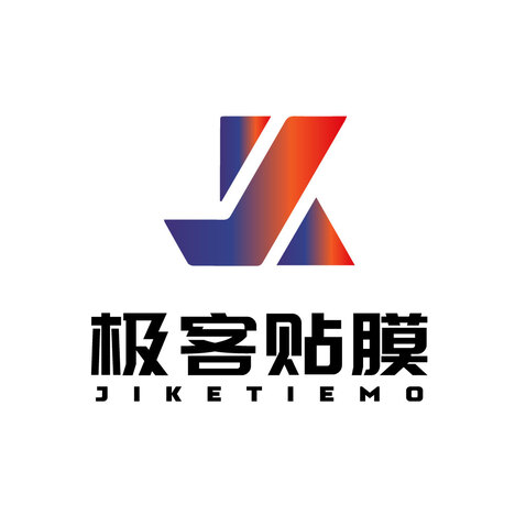 极客贴膜logo设计