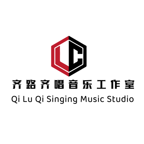 齐路齐唱logo设计