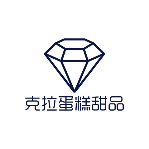 克拉蛋糕甜品logo设计